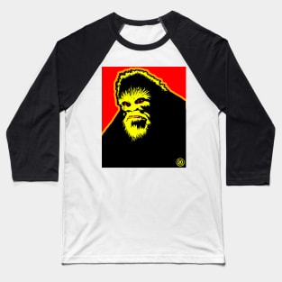 Mad Sasquatch Angry Bigfoot Mean Mug Monster Scary Mode Beast Baseball T-Shirt